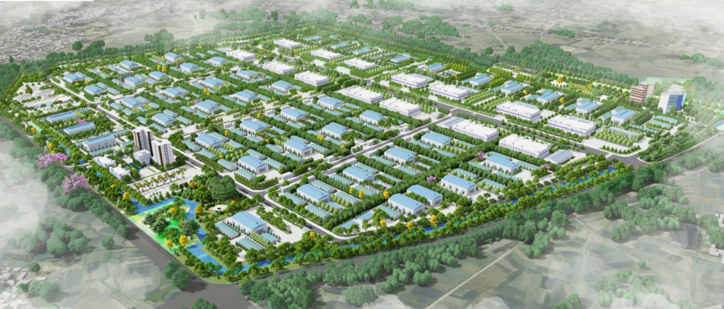 Nghia Hung Industrial Park - a project of Gilimex