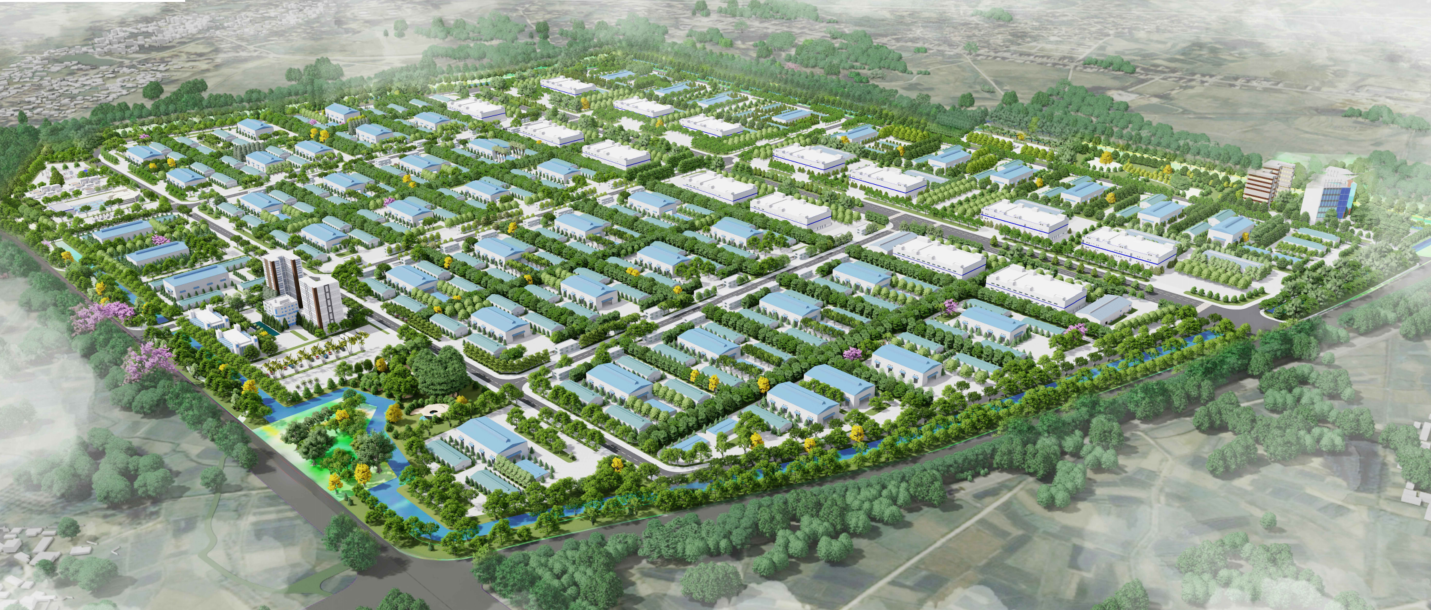 Nghia Hung Industrial Park Bac Giang - a project of Gilimex