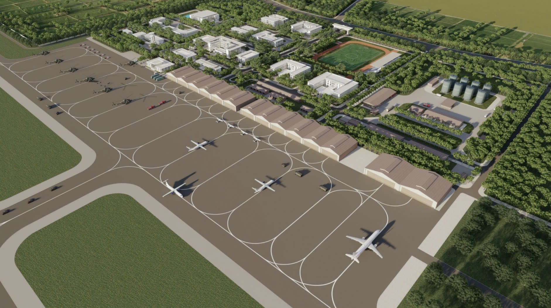 Gia Binh international airport