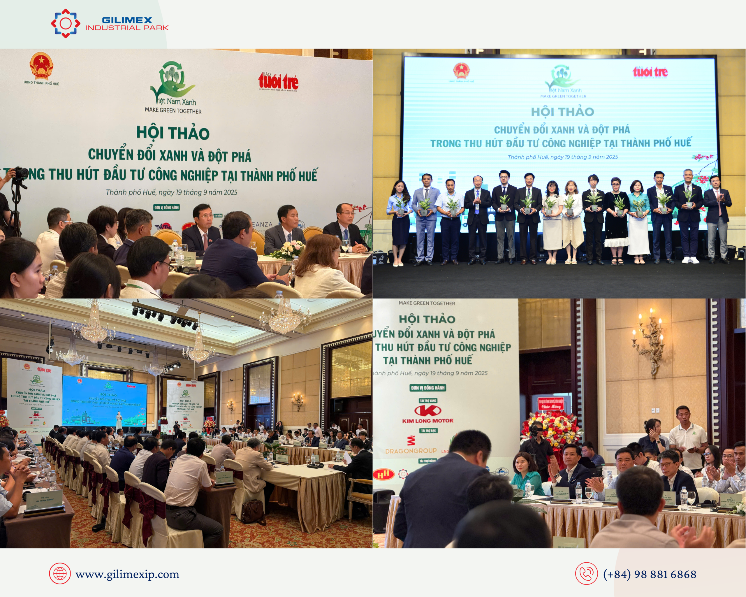 Khu công nghiệp Gilimex ở hội thảo