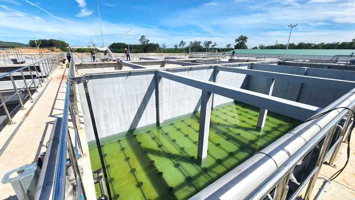 Wastewater treatment system applying advanced technology at Gilimex Hue Industrial Park