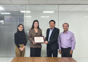 KCN Gilimex nhận chứng nhận Hội viên Hiệp hội Doanh nghiệp đầu tư nước ngoài (VAFIE)