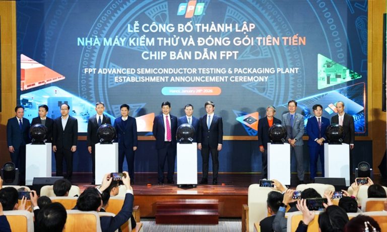 Read more about the article FPT announces semiconductor testing, packaging plant in Bac Ninh