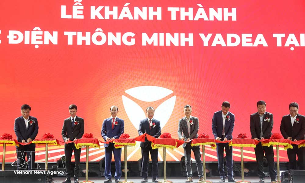 YADEA inaugurates its 100-million-USD smart electric motorbike plant in Bac Ninh province.