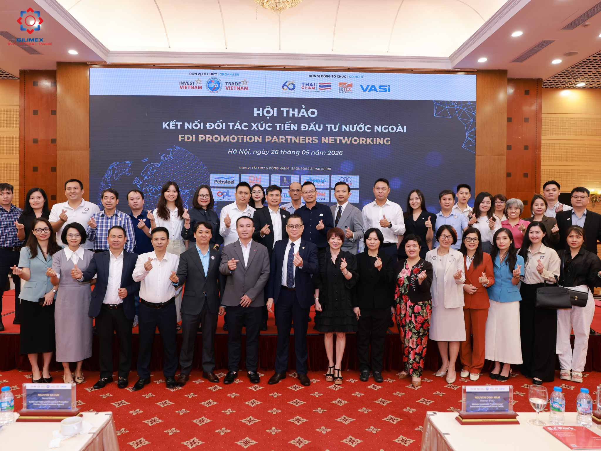 GILIMEX INDUSTRIAL PARK THAM DỰ TỌA ĐÀM XÚC TIẾN ĐẦU TƯ TRONG BỐI CẢNH DỊCH CHUYỂN CHUỖI CUNG ỨNG TOÀN CẦU
