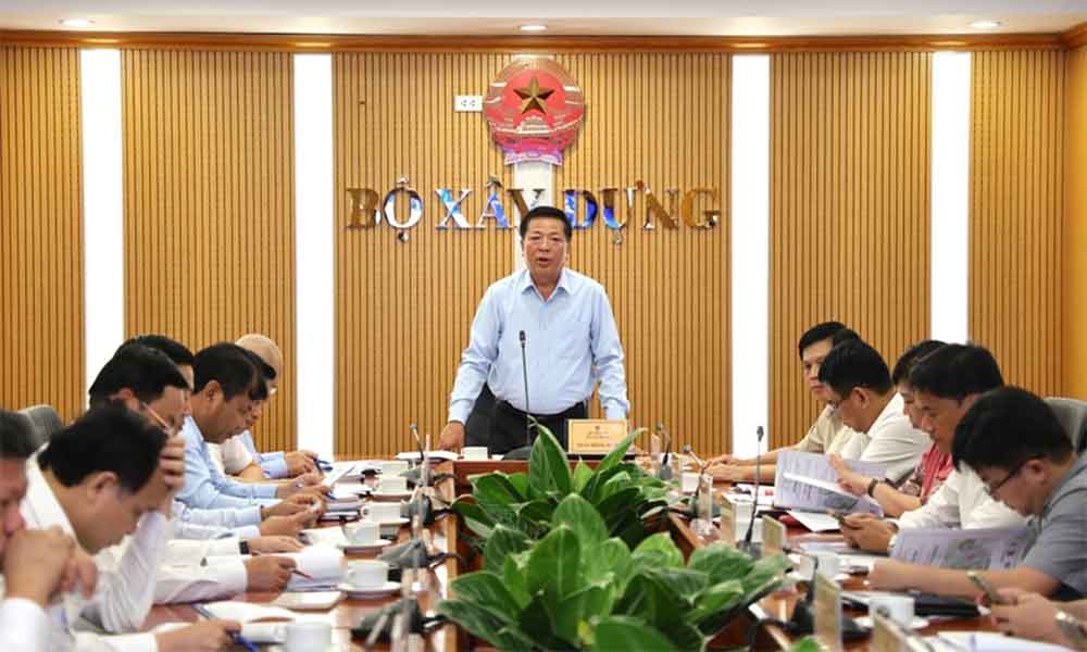 Bộ trưởng Bộ Xây dựng Trần Hồng Minh chủ trì cuộc họp với các địa phương về Báo cáo nghiên cứu tiền khả thi Dự án đầu tư xây dựng đường Vành đai 5 - Vùng Thủ đô.